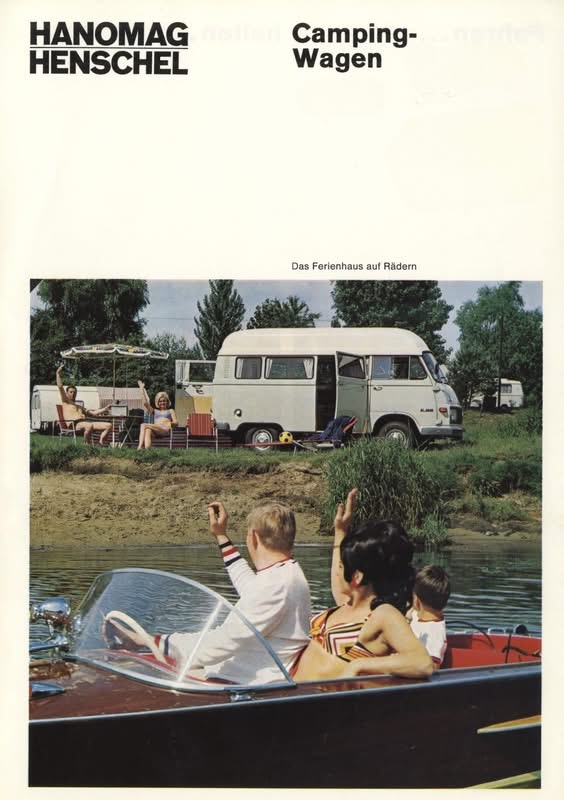 Hanomag-Henschel Campingwagen Prospekt – Seite 1