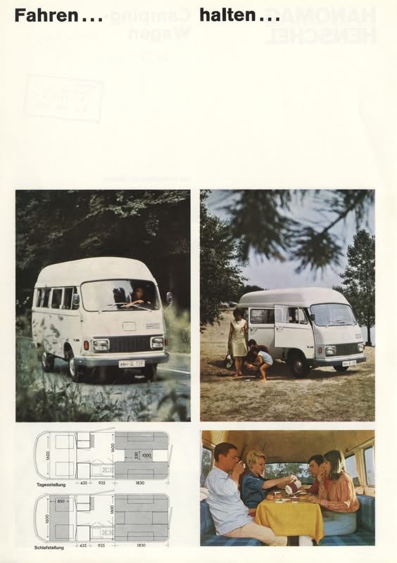 Hanomag-Henschel Campingwagen Prospekt – Seite 2
