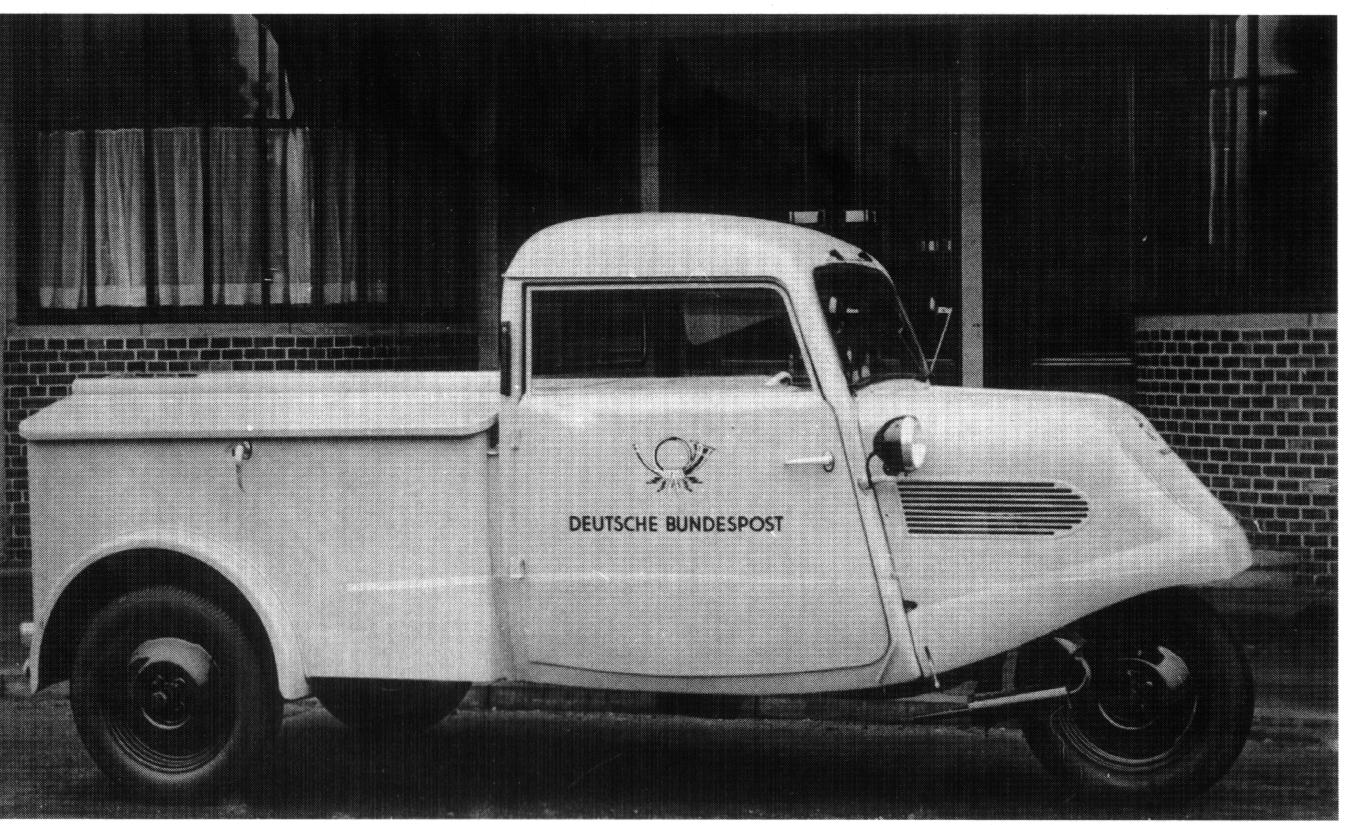 Historischer Tempo Boy der Deutschen Bundespost