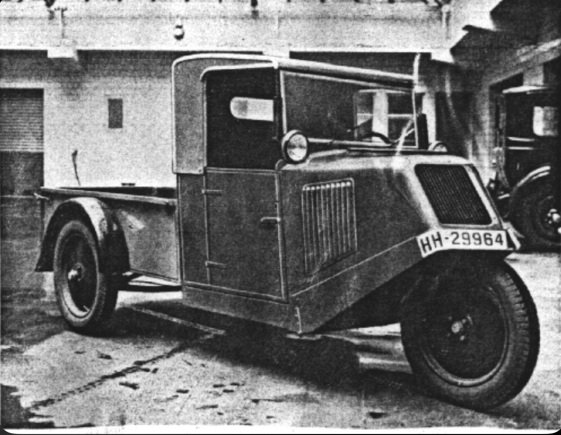 Historische Aufnahme eines Tempo Front 6