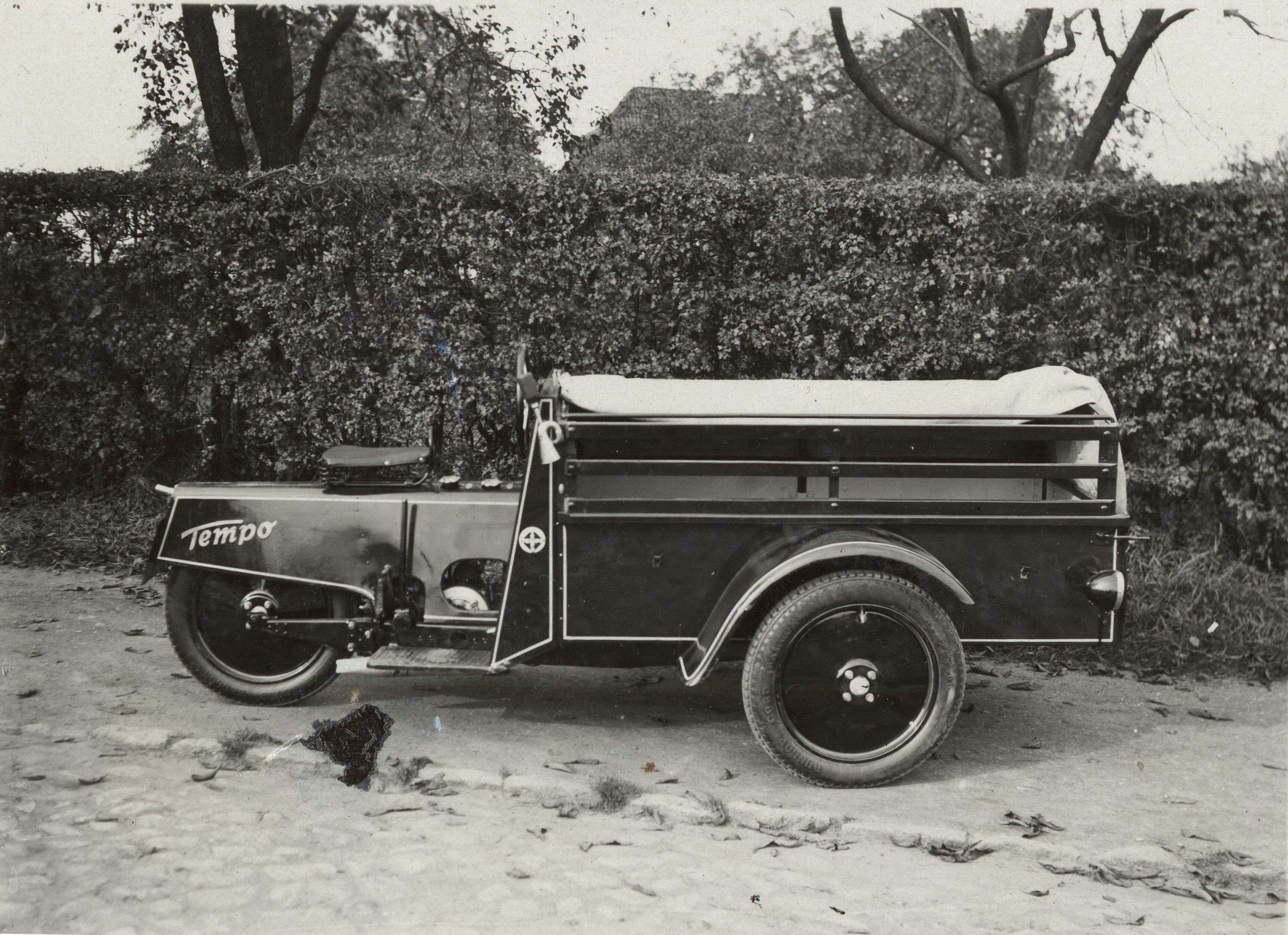 Historisches Foto eines Tempo Typ T6