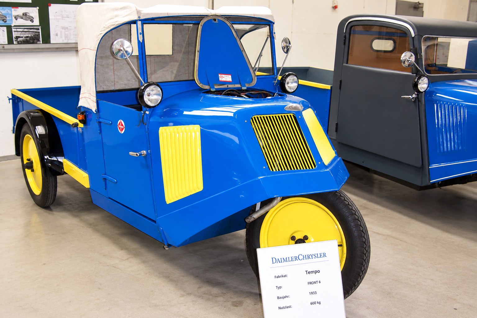 Tempo Front 6 1933 aus der Sammlung Mercedes-Benz AG Werk Hamburg
