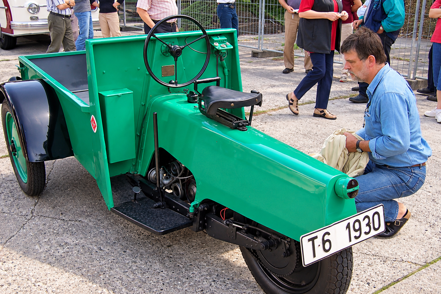Tempo T6 von 1930 aus der Sammlung der Mercedes-Benz AG, Werk Hamburg