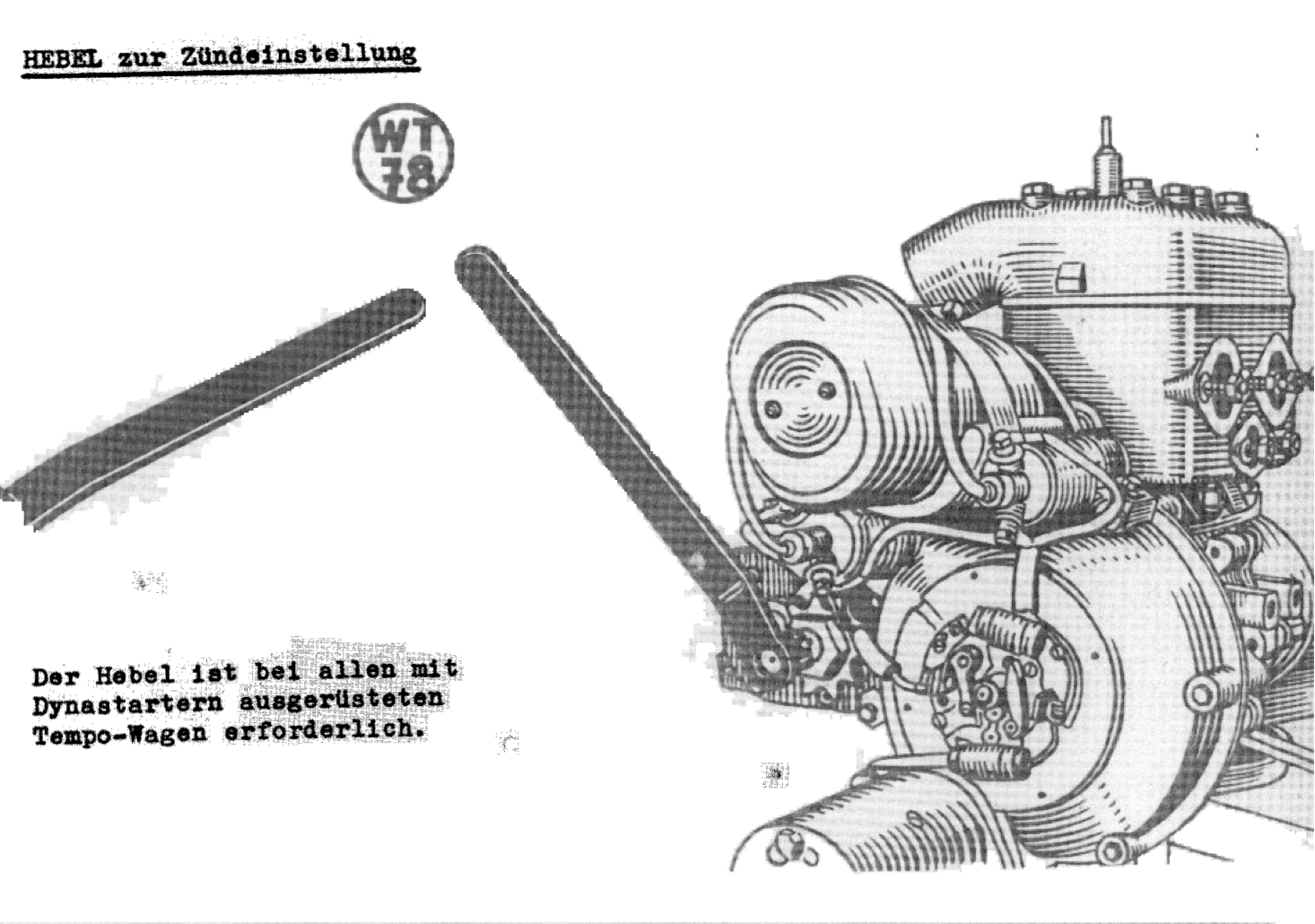 WT 78 – Originaldarstellung aus dem Spezialwerkzeugkatalog